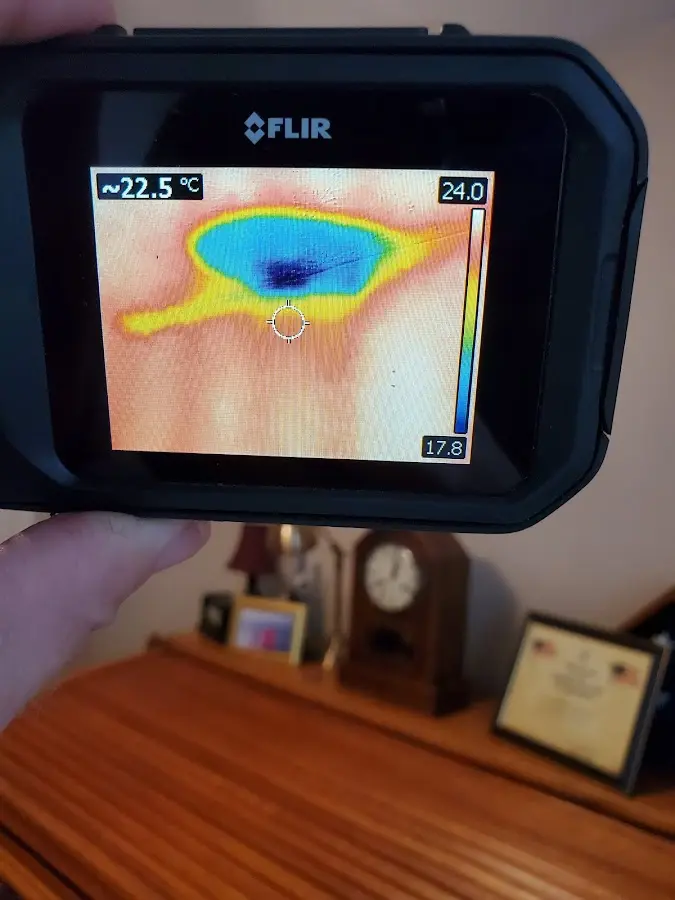 Thermal imaging inspection for water damage in North Bethesda